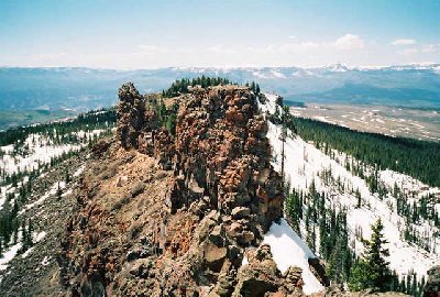 Castle blocky tower from E summit.jpg