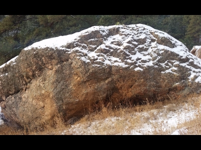 "Dingus Boulder"