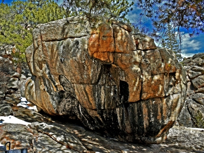 "Fire Boulder"