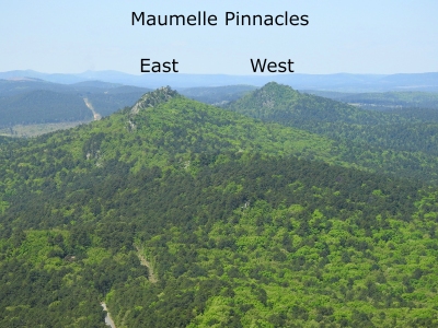 Maumelle Pinnacles, East